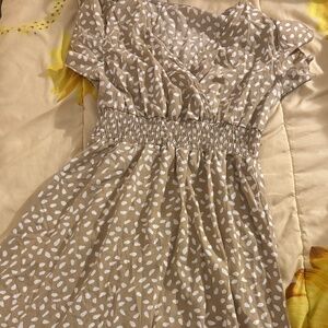 Polka Dot Maxi Dress